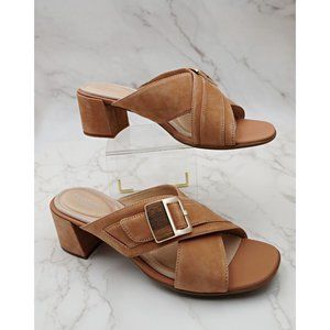 Rockport Alaina Buckle Slide Sandal Natural - New